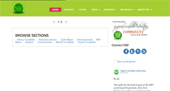 Desktop Screenshot of nigeriascrabble.com